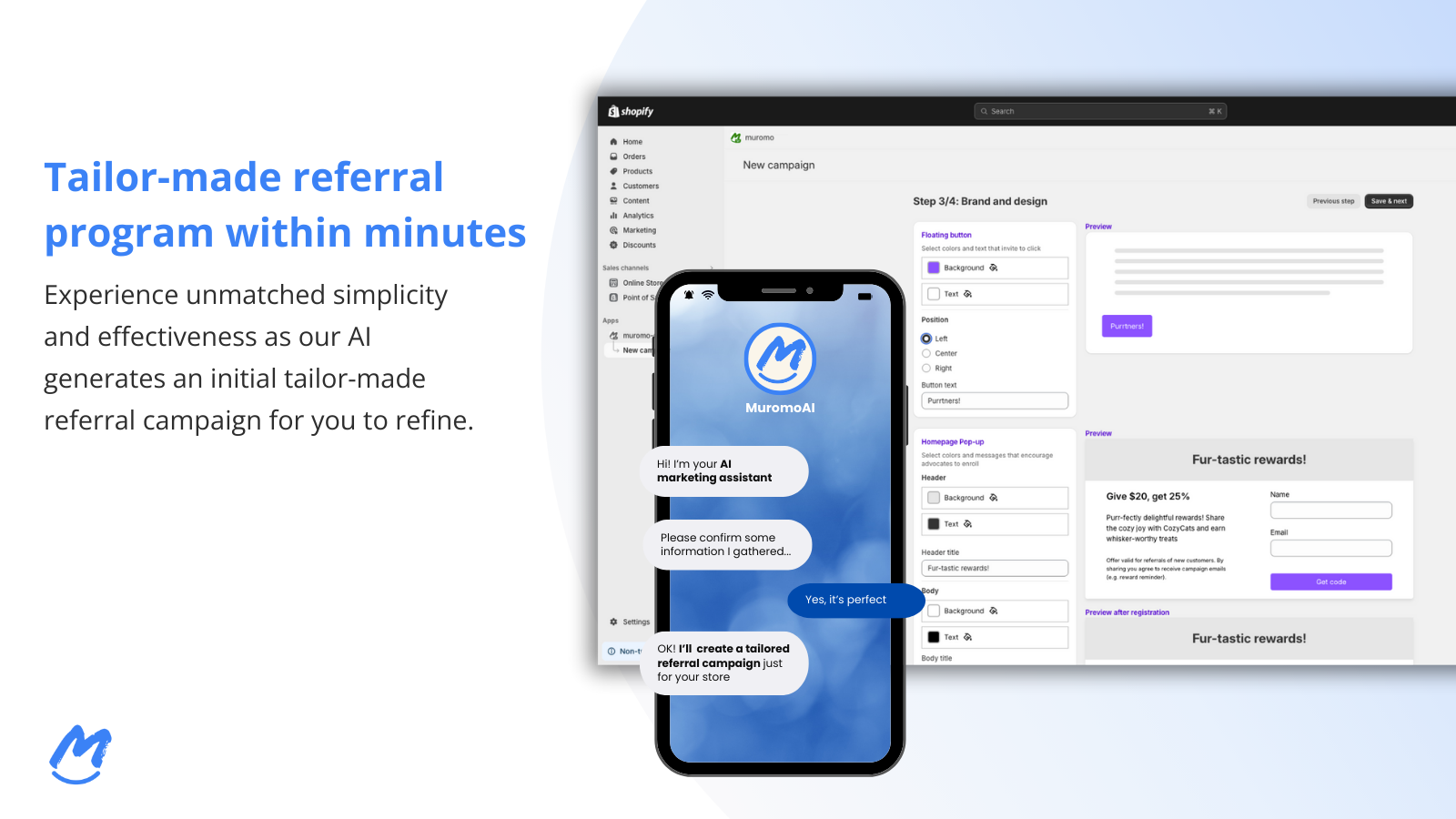 AI-generated referral program for your ecommerce