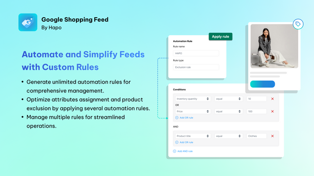 Automatisieren und Vereinfachen Sie Feeds mit benutzerdefinierten Regeln.