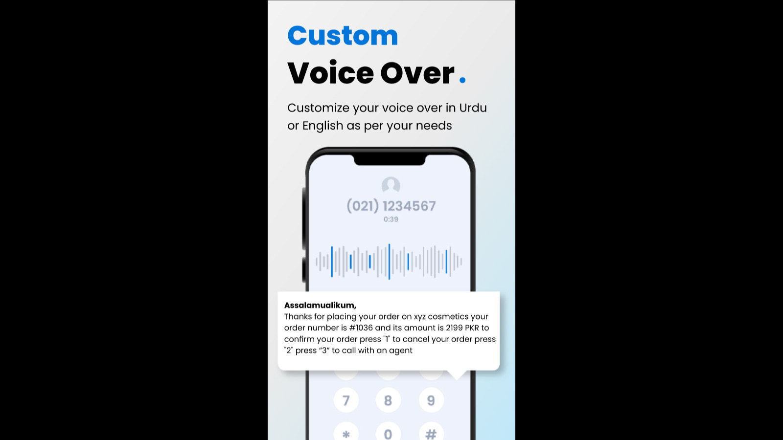 Custom Voice Over