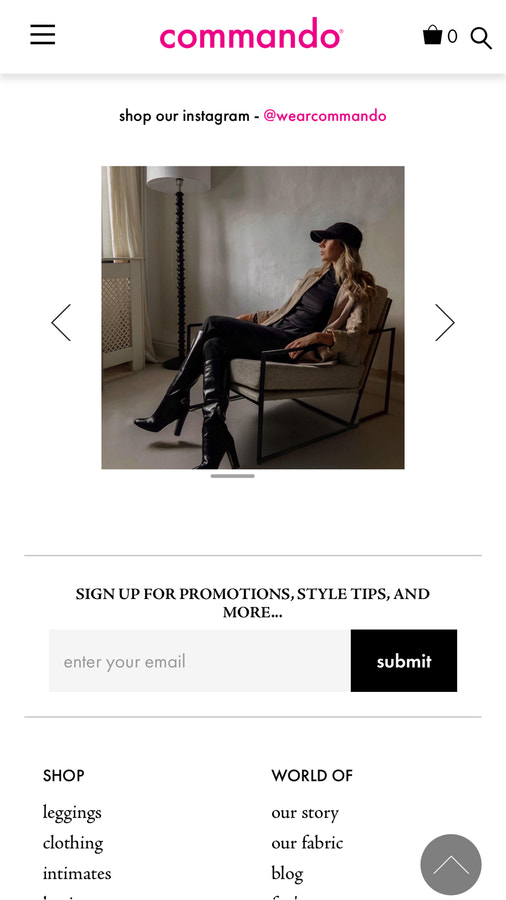 Shop shoppable instagram and ugc with foursixty