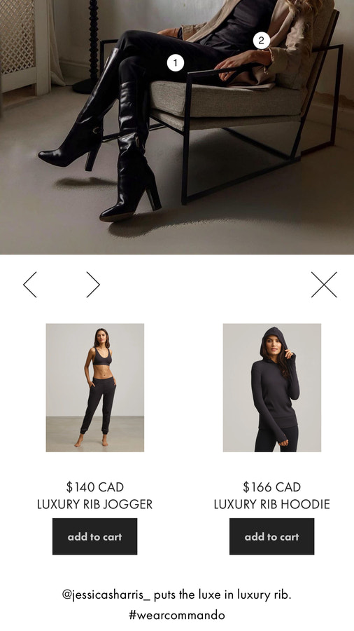 Shop shoppable instagram and ugc with foursixty