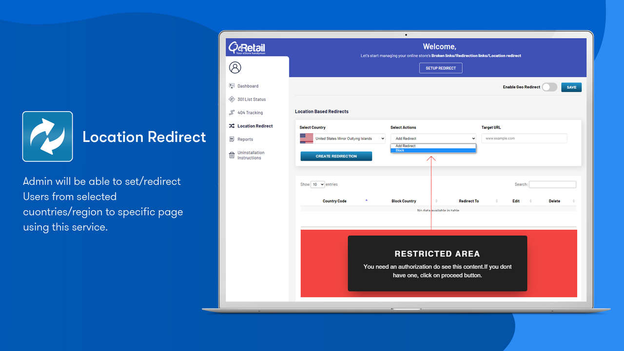 Geo Dashboard