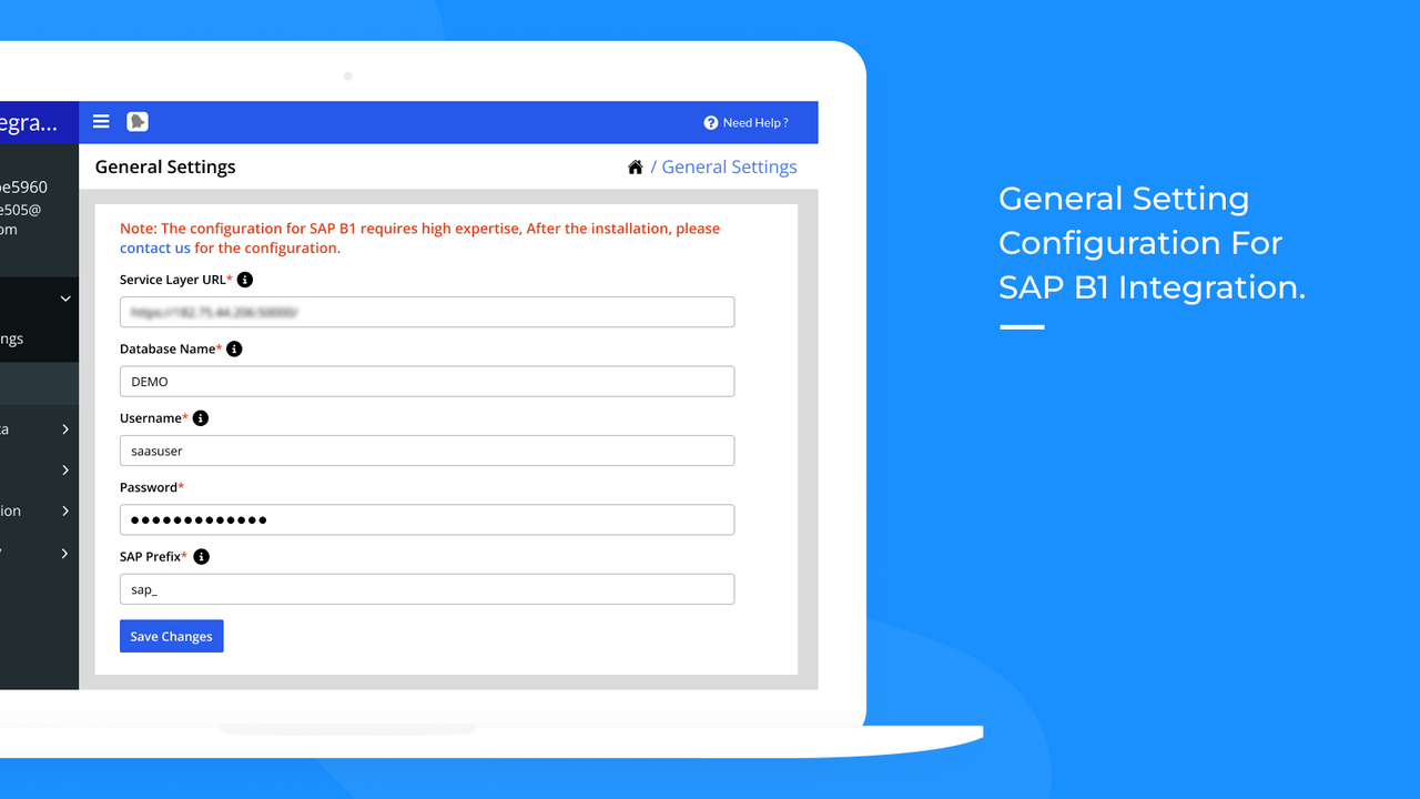 Conexión y Configuraciones Generales