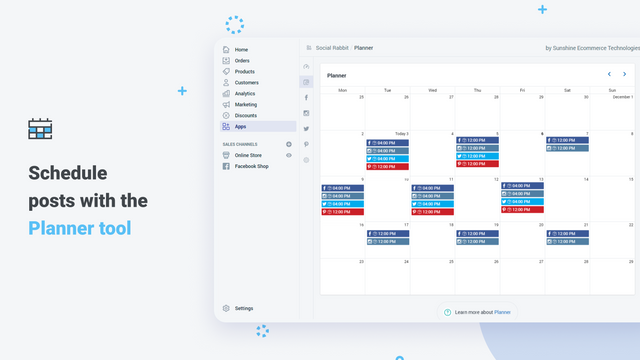 Plan berichten met de Planner-tool