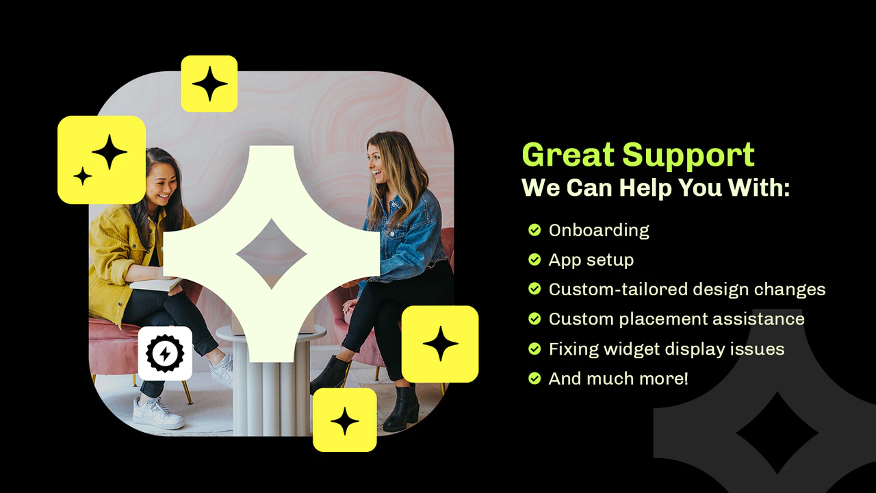 Miglior supporto per badge di fiducia Shopify