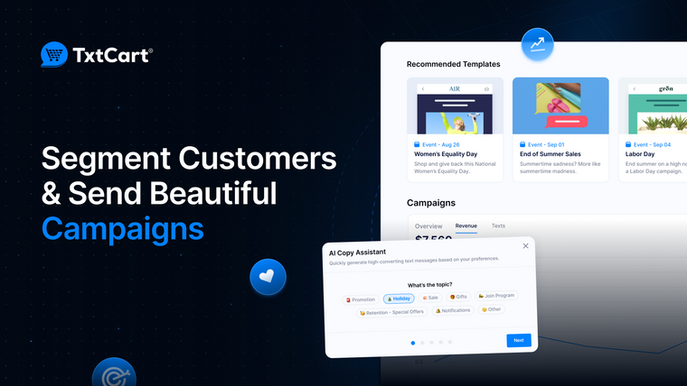 TxtCart: SMS Marketing & AI Screenshot