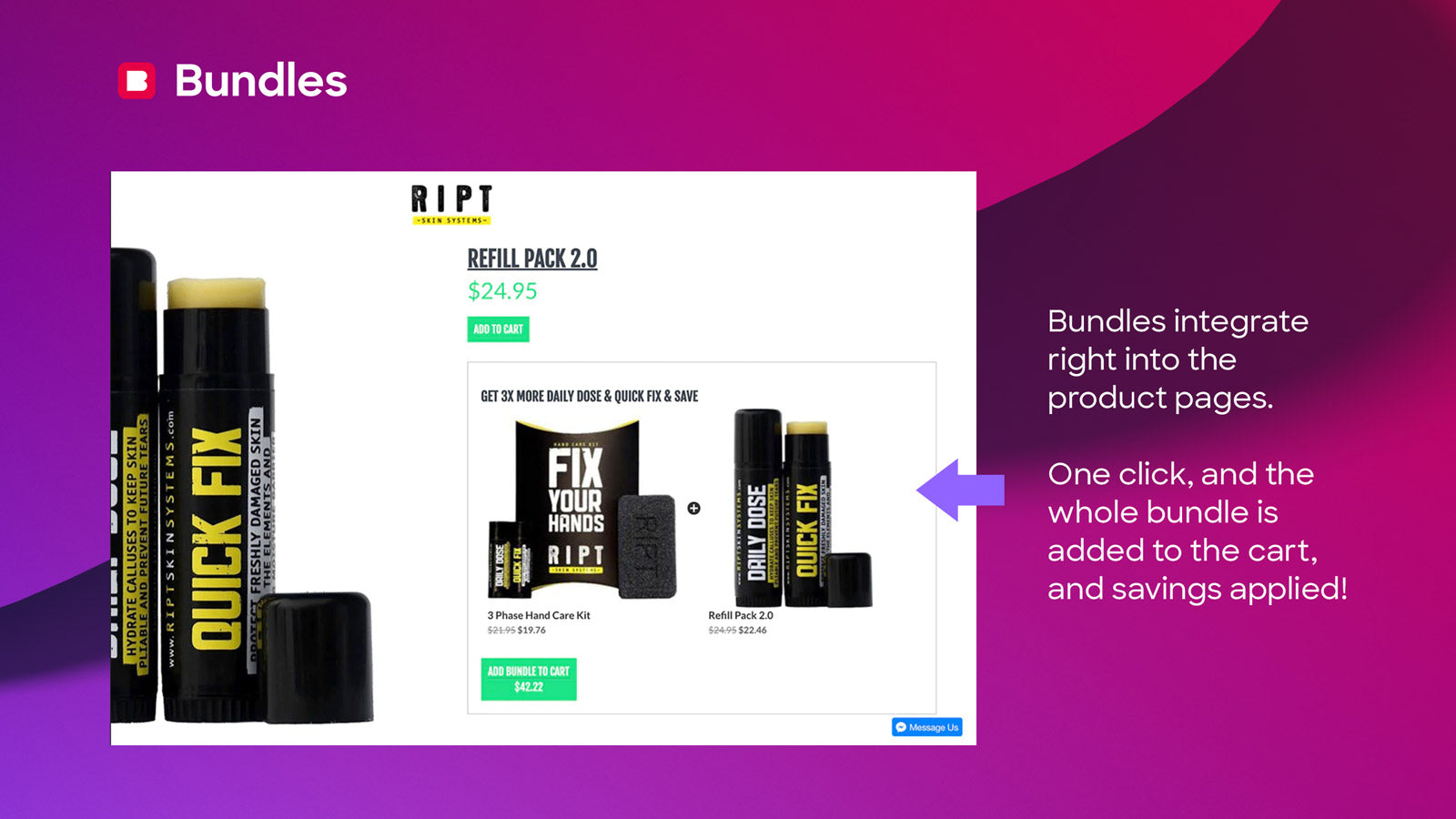 BOLD Bundles ‑ Product Bundles Screenshot