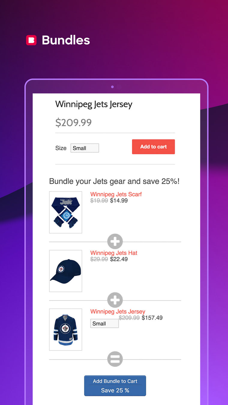 BOLD Bundles ‑ Product Bundles Screenshot