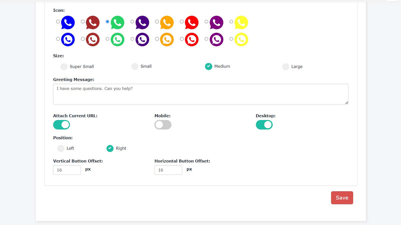 Configuración