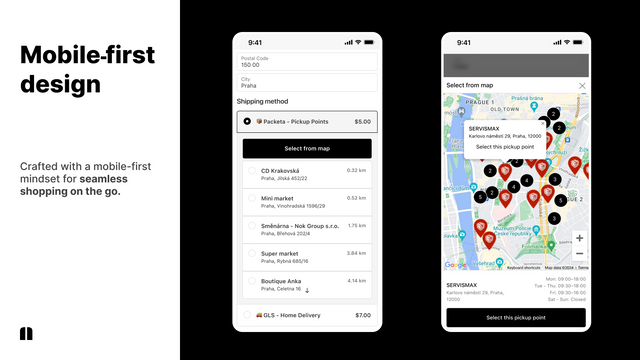 Globe - Mobile-first design for seamless shopping on the go