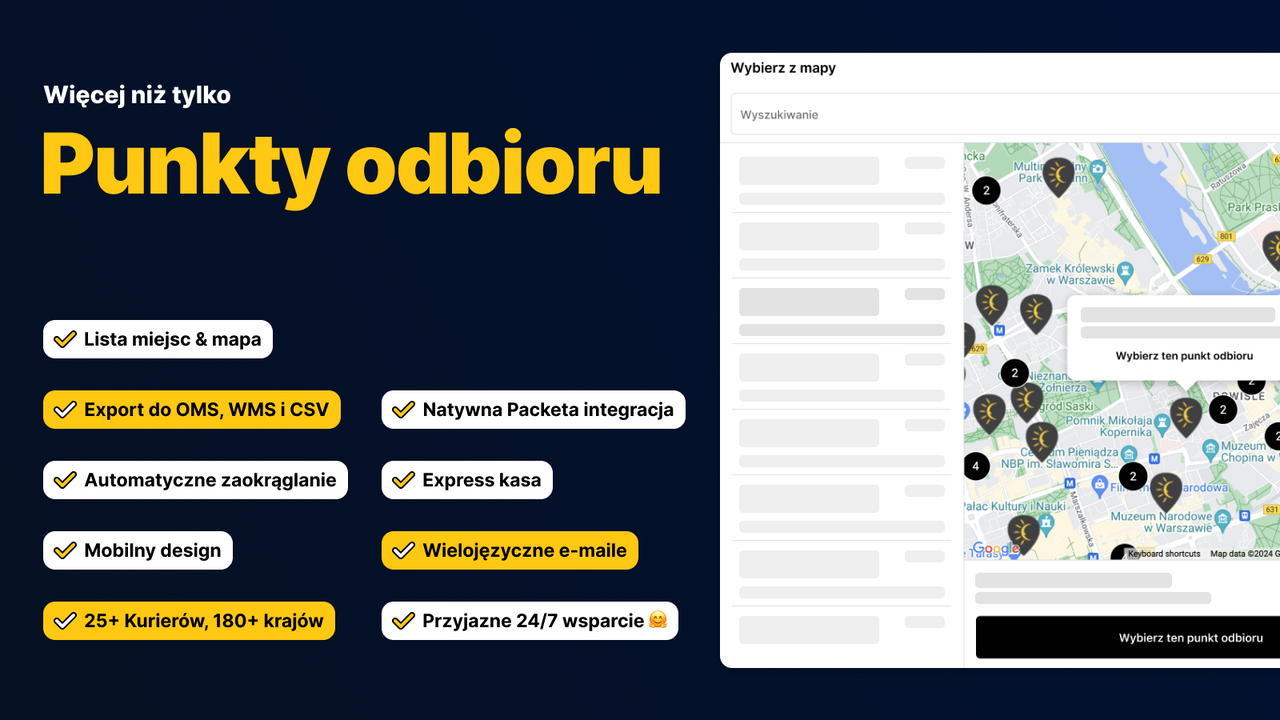 Globe - Punktny odbioru dla sklepów Shopify