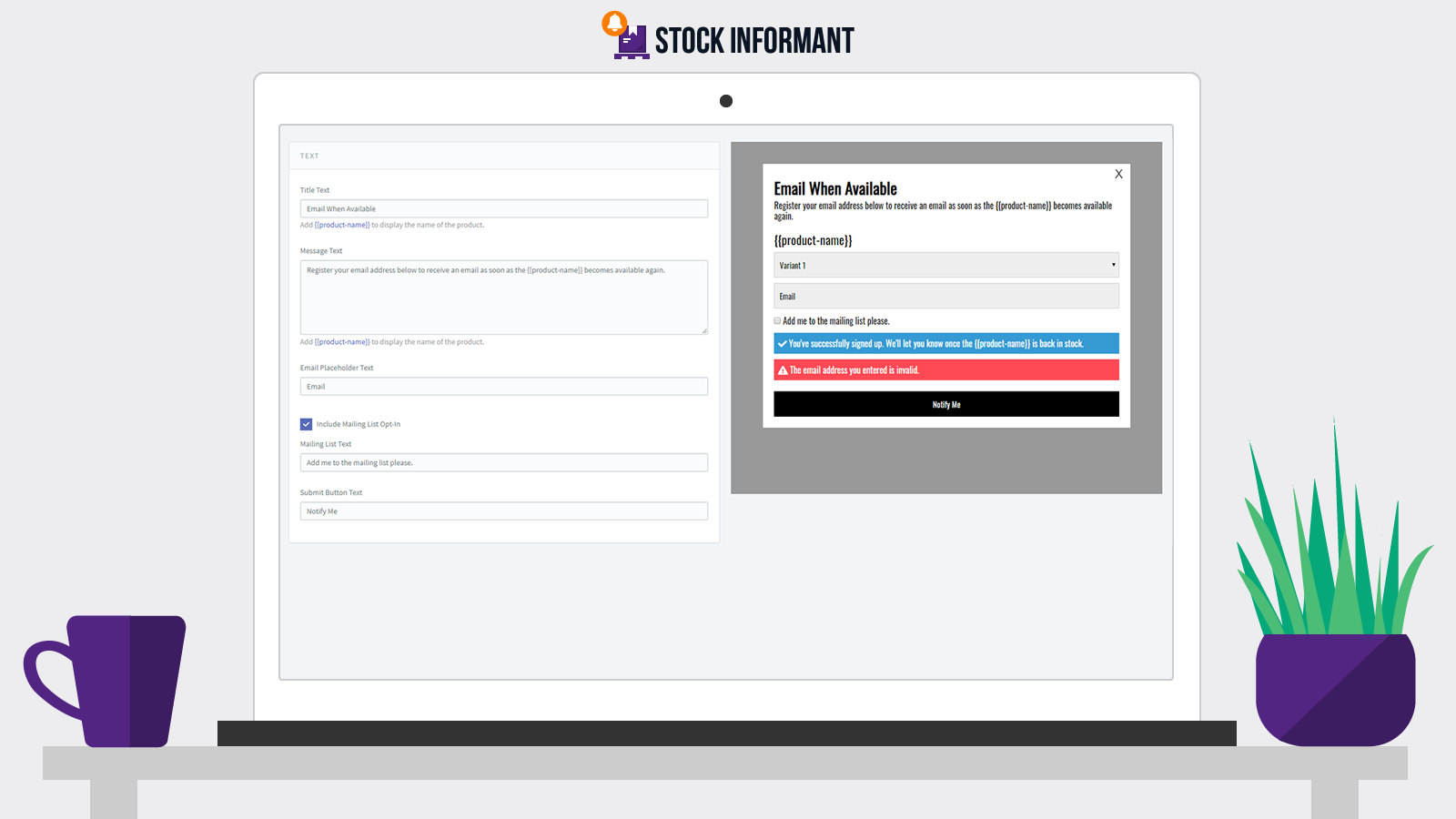 Capture d'écran de Stock Informant sur ordinateur 4