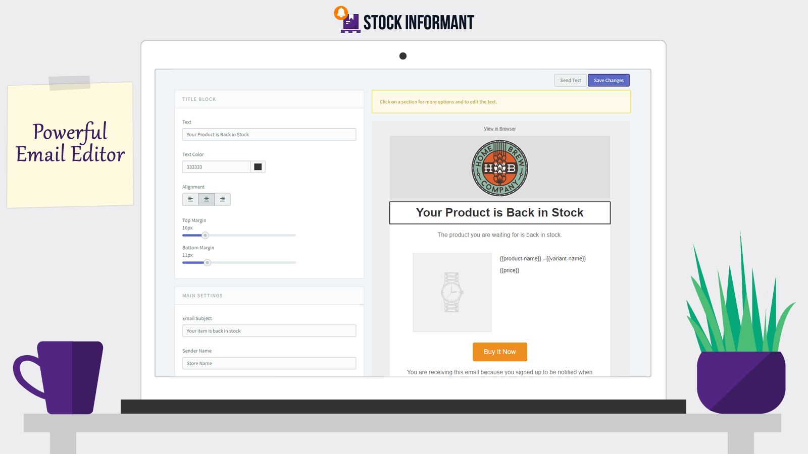 Stock Informant Restock Alert Screenshot