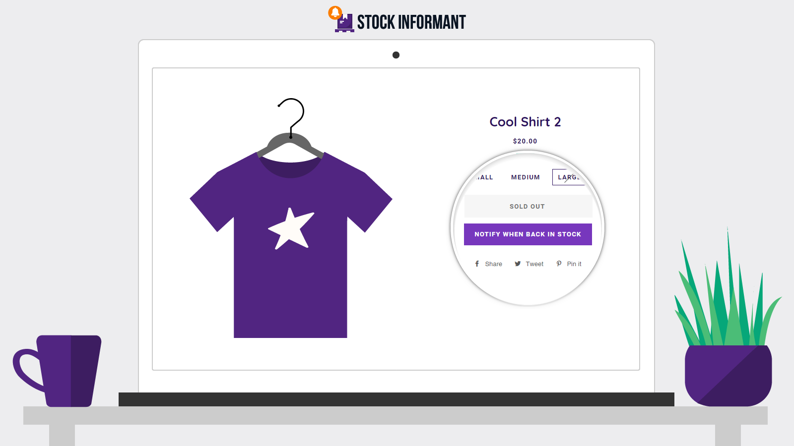 Stock Informant Restock Alert Screenshot