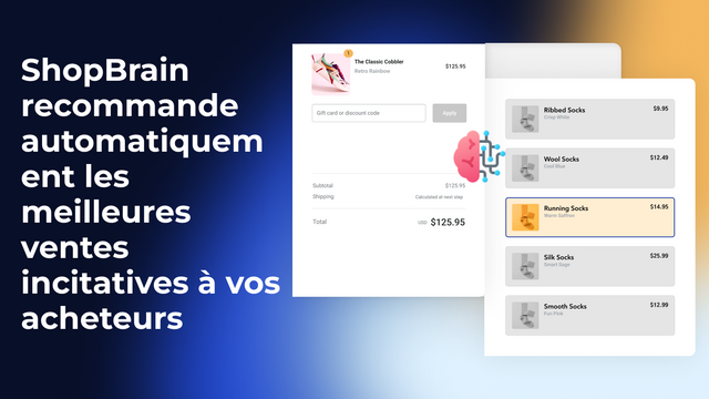 Permettez à ShopBrain de recommander automatiquement