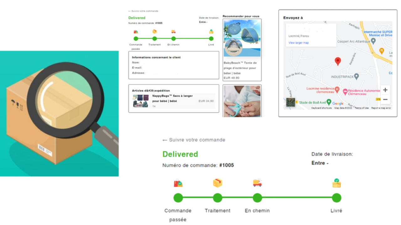 DropTracking ‑ Order Tracking - Allows Your Customers To Track Your  Dropshipping Orders