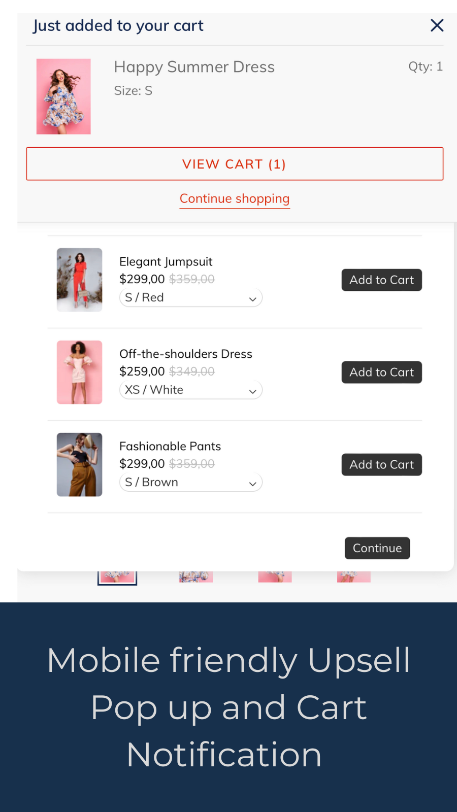 Cross Sell & Upsell Pro Screenshot