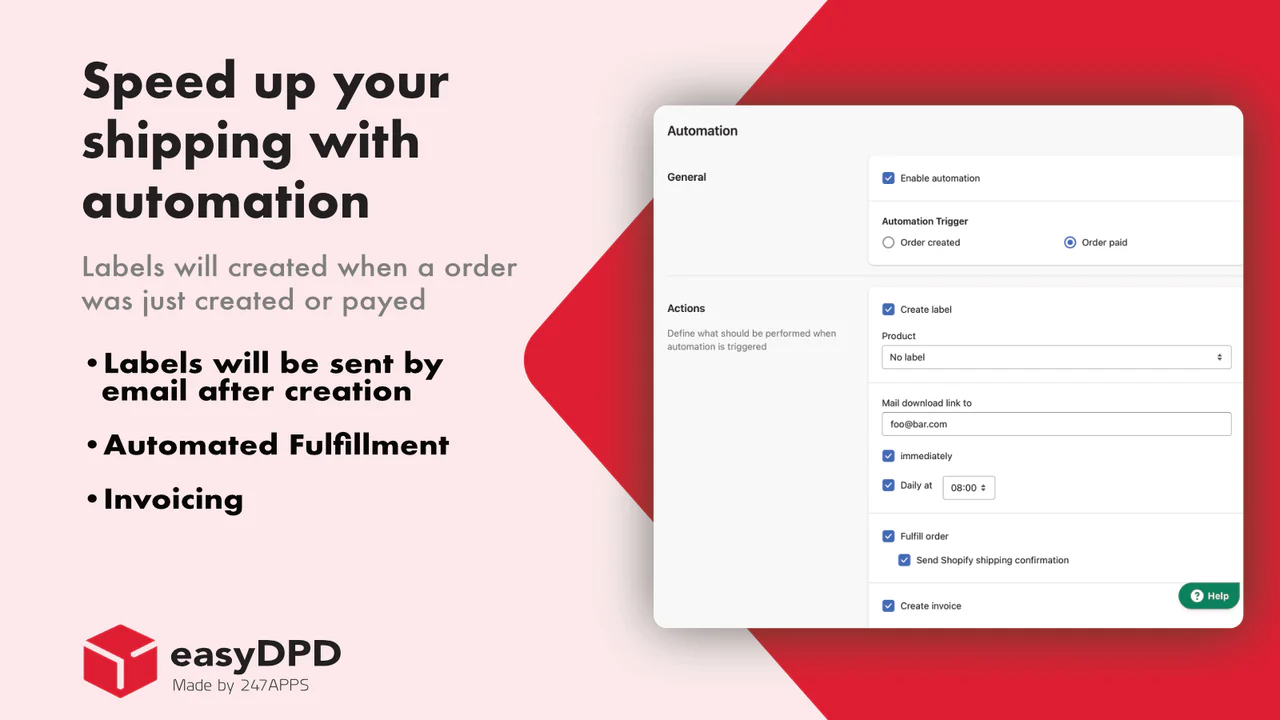 easyDPD | Shipping Labels - DPD Versand über - Shopify App Store | Shopify App Store