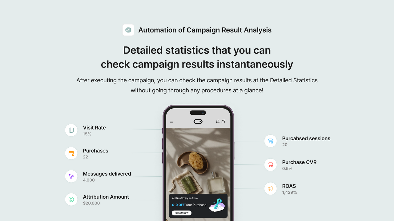 Datarize campaign analytics