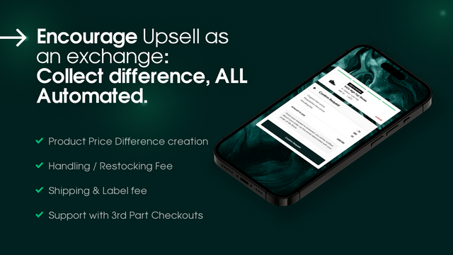 Encourage Upsell | Charge Handling & Shipping fees