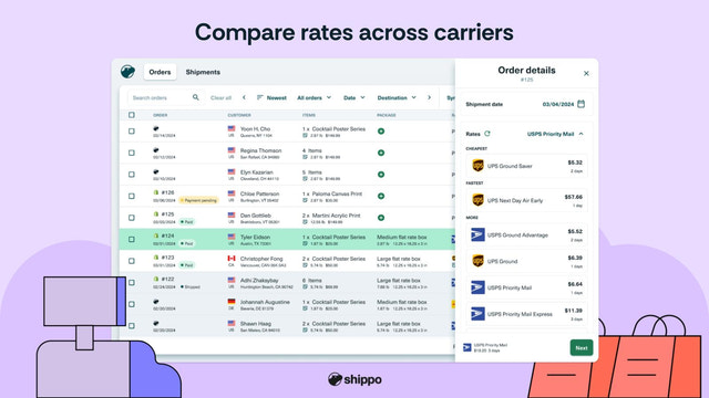 Compare tarifas entre transportadoras