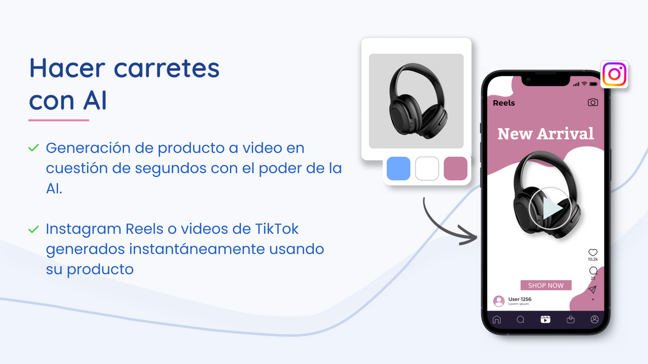 De Producto a Video. Genera videos impresionantes con IA