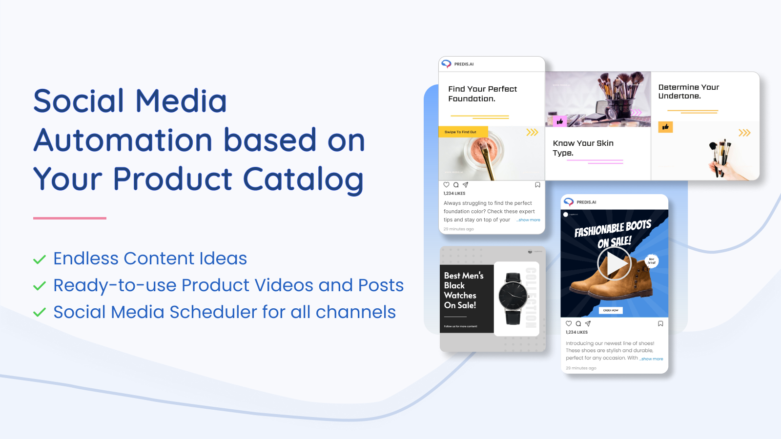 Social Media Automation based on Your Product Catalog