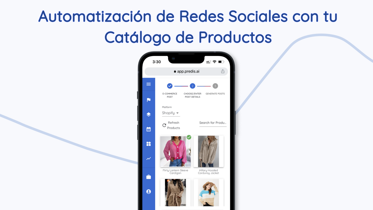 Automatización en redes basada en tu catálogo de productos