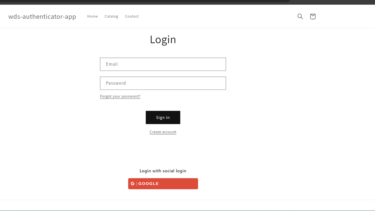 Customer Login