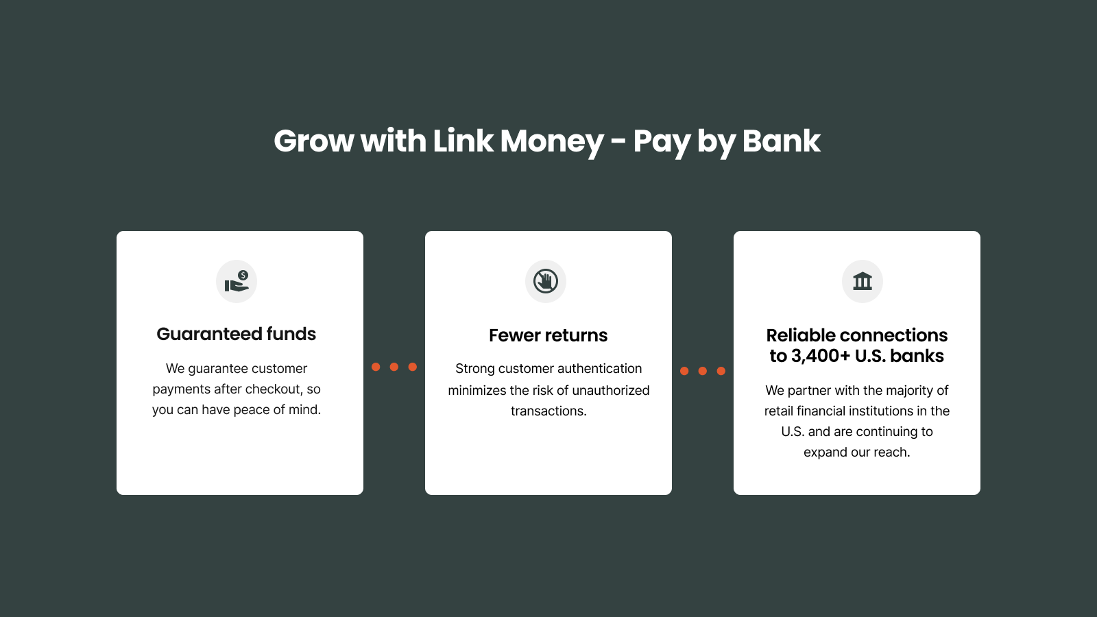 Grow with Link Money - Pay by Bank