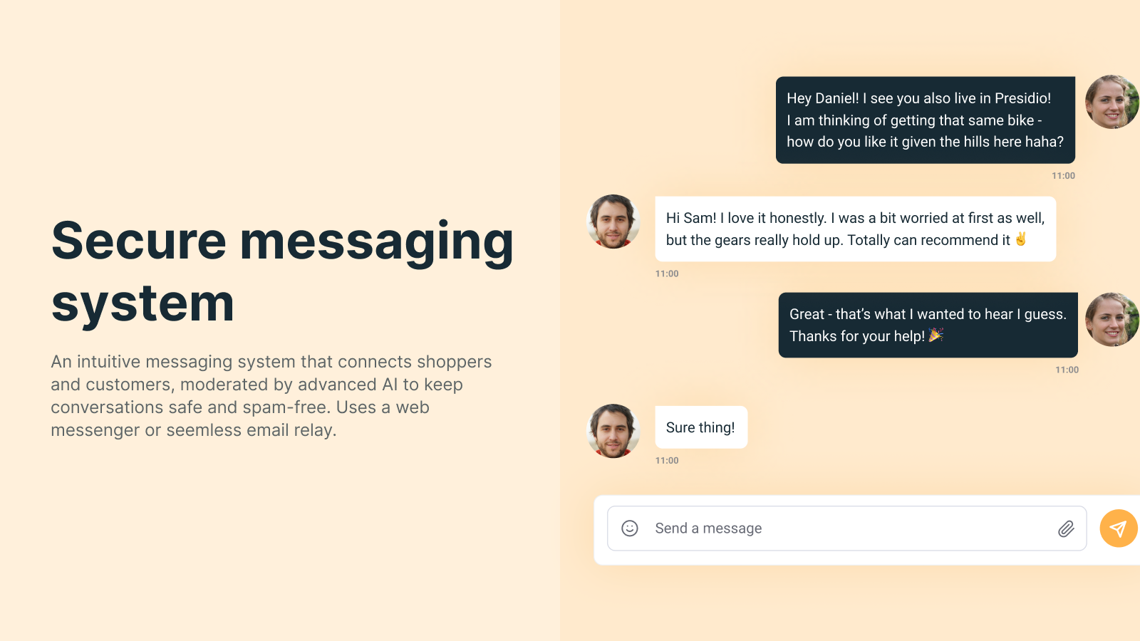 An intuitive messaging system.