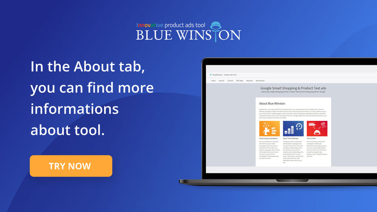 BlueWinston ‑ Product Ads Tool Screenshot