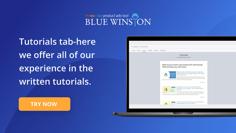 BlueWinston ‑ Product Ads Tool Screenshot