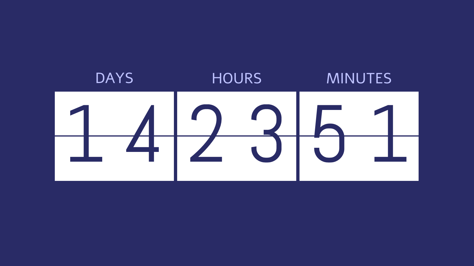 Widgetic (Countdown Timer) Screenshot