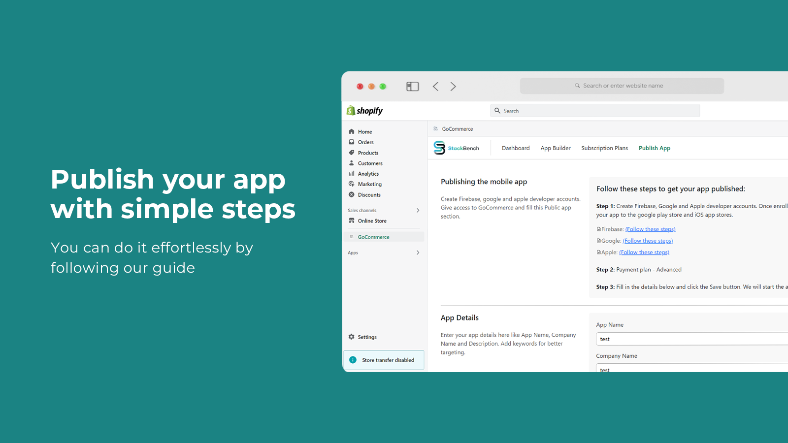 Publique o aplicativo Android e iOS com passos simples
