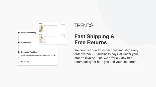 Fast Shipping & Free Return