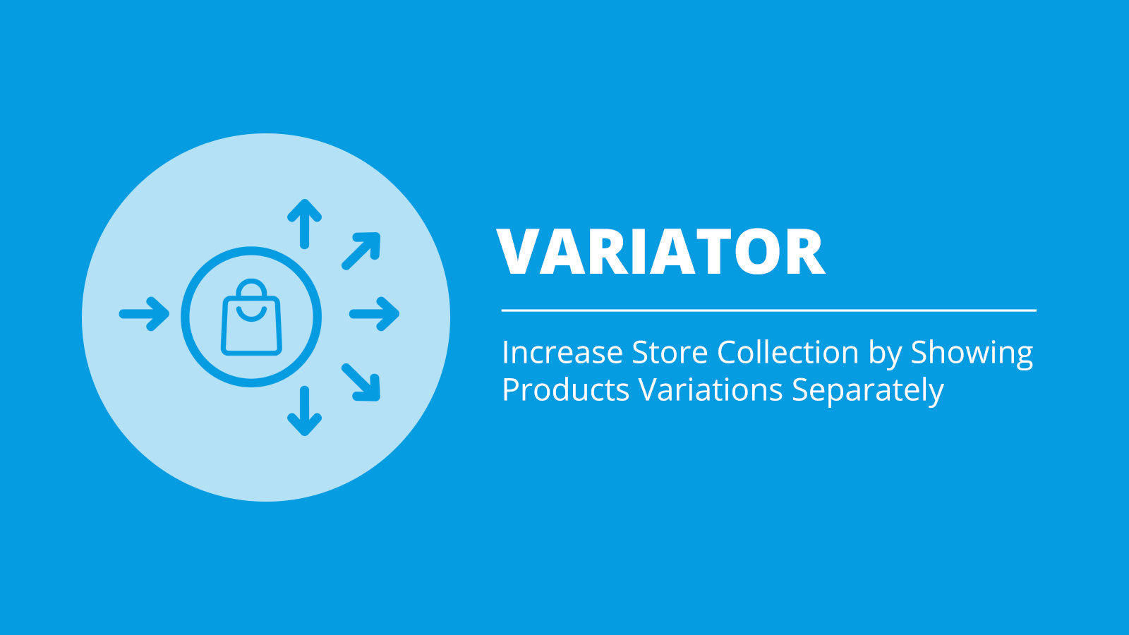 variantes como productos separados