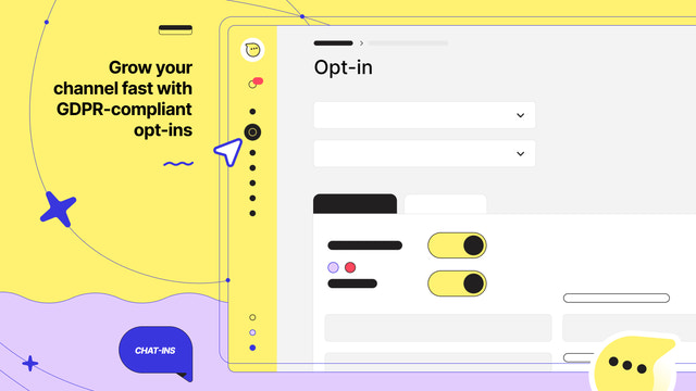 Développez rapidement votre canal avec des opt-ins conformes au RGPD