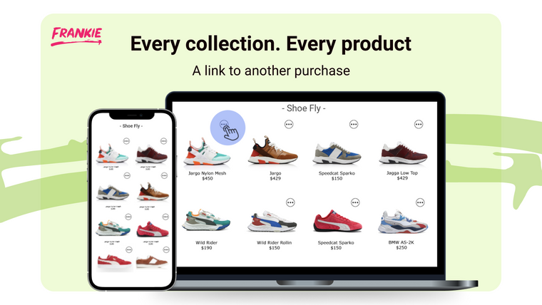 Inline ‑ Collection Cross Sell Screenshot