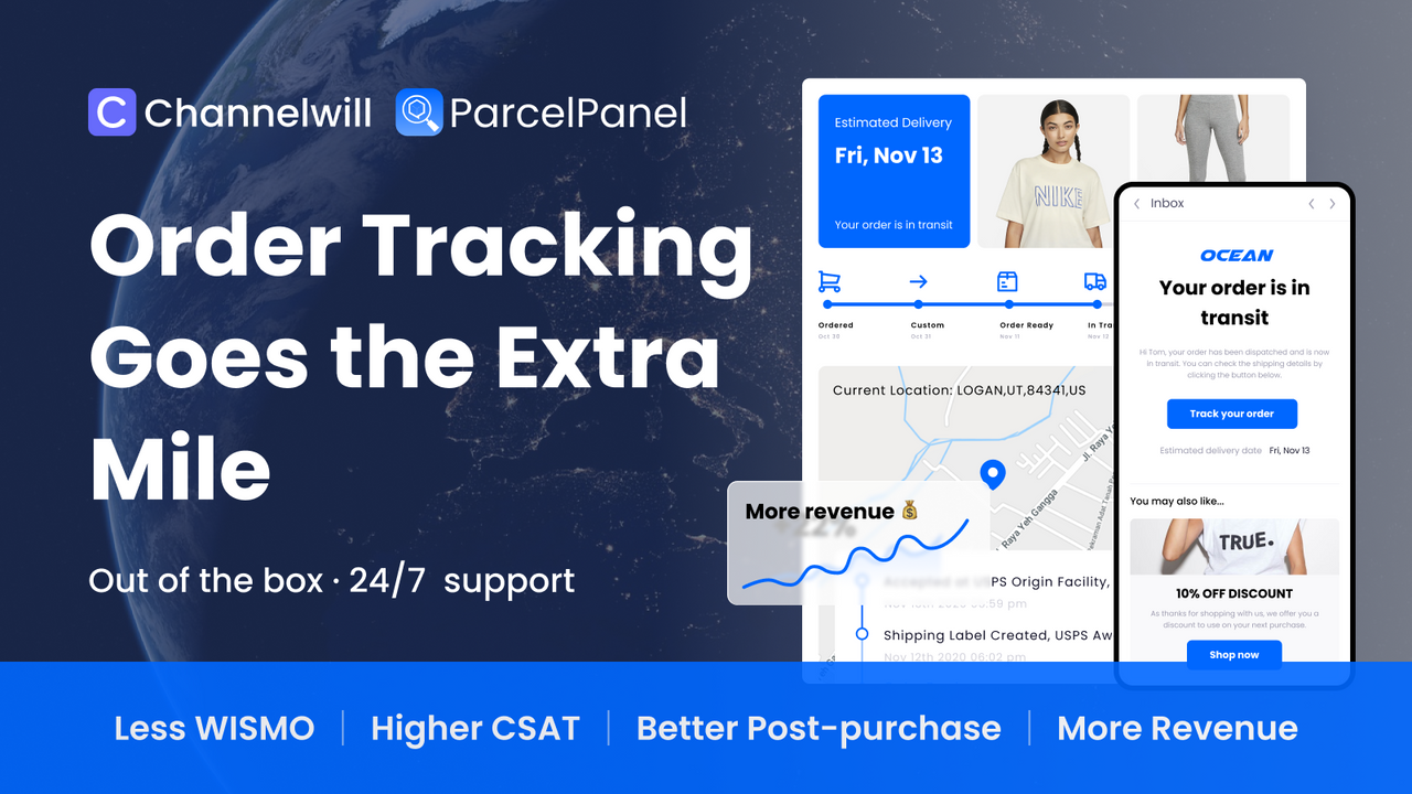 Parcel Panel Order Tracking Screenshot