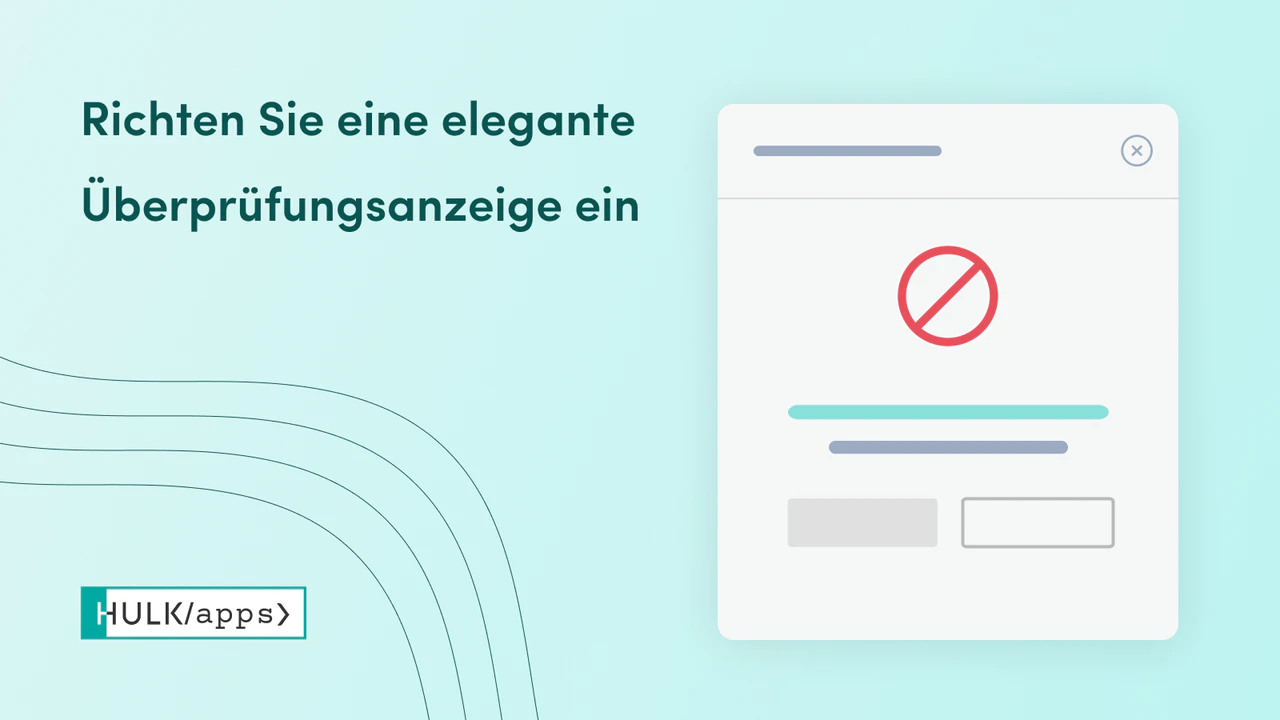 Die Shopify-App zur Altersüberprüfung von HulkApps.