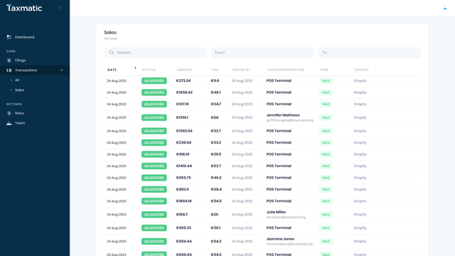 Transactions Overview