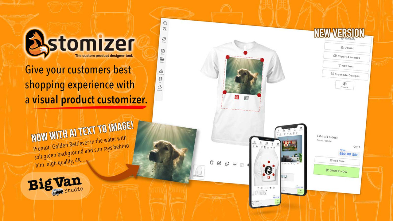 Qstomizer - Brugerdefinerede produkter