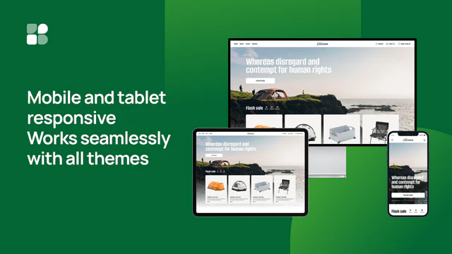 Mobile and tablet responsive