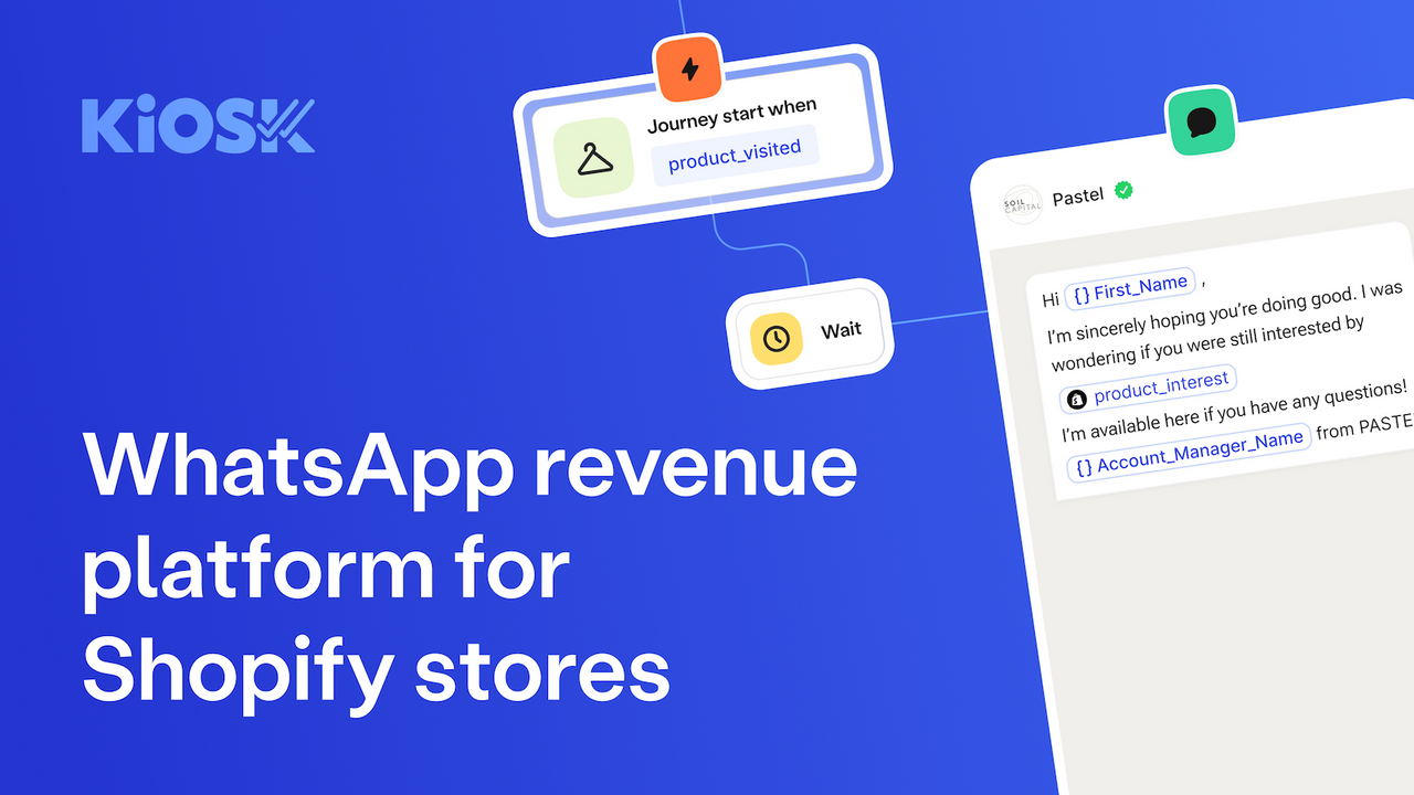 Plataforma de receita do WhatsApp para lojas de comércio eletrônico