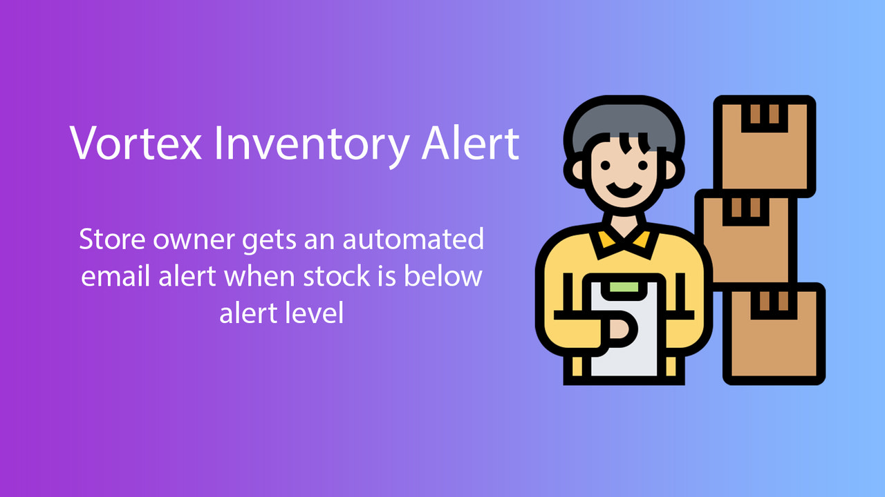 Inventory alert