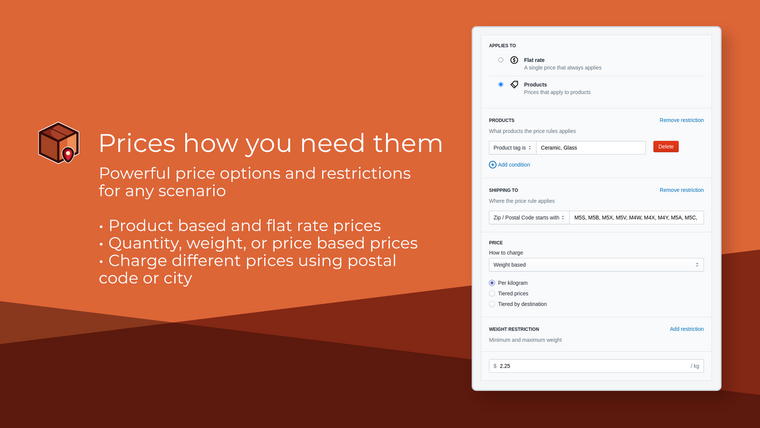 Parcelify: Shipping Rates Screenshot