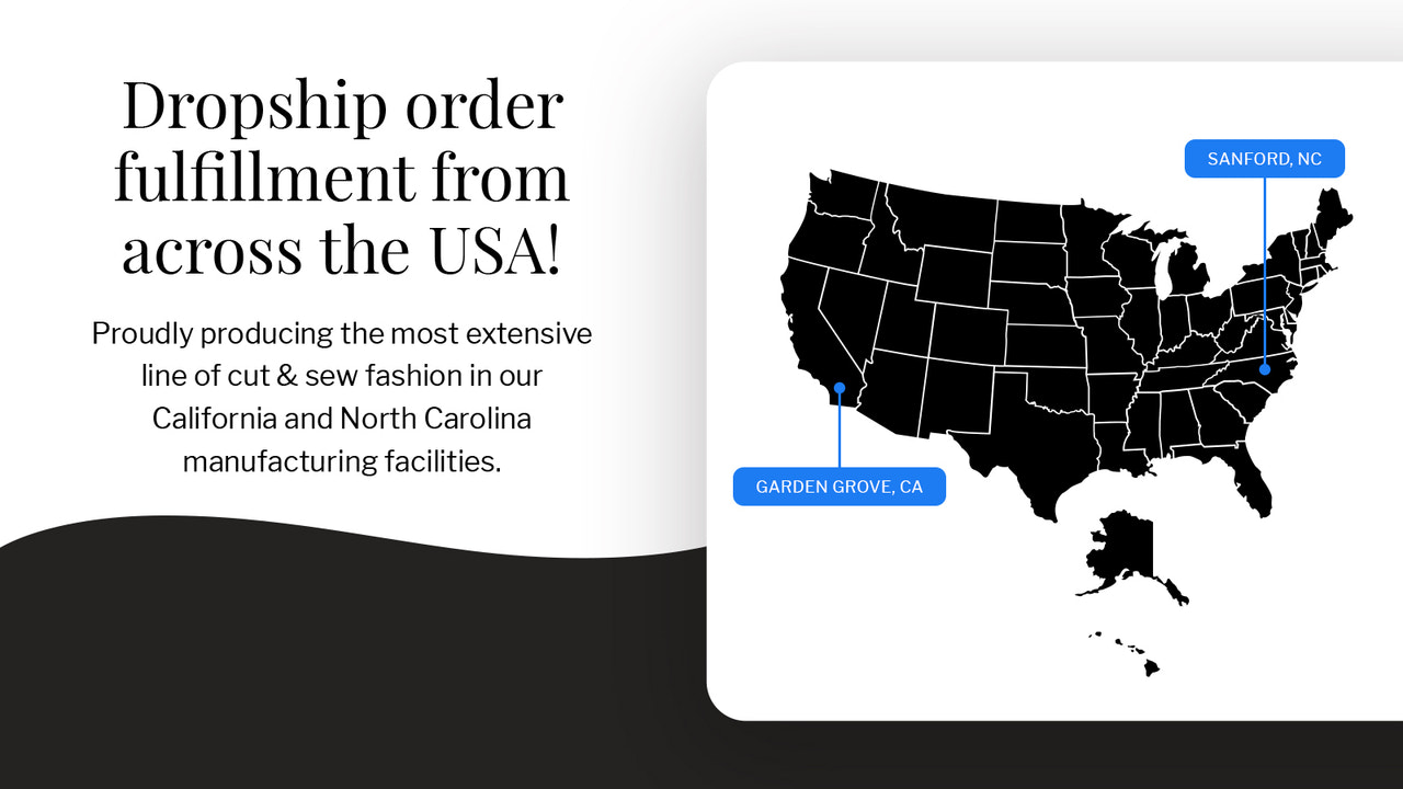 Fièrement fabriqué aux États-Unis en Californie et en Caroline du Nord.