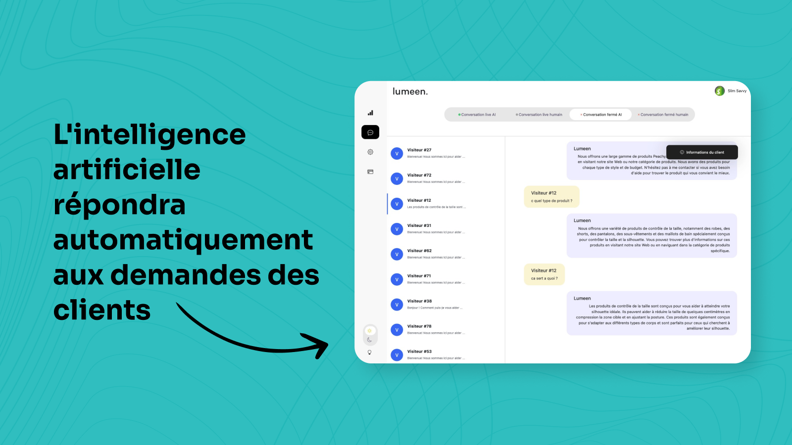 L'IA répondra automatiquement aux demandes des clients