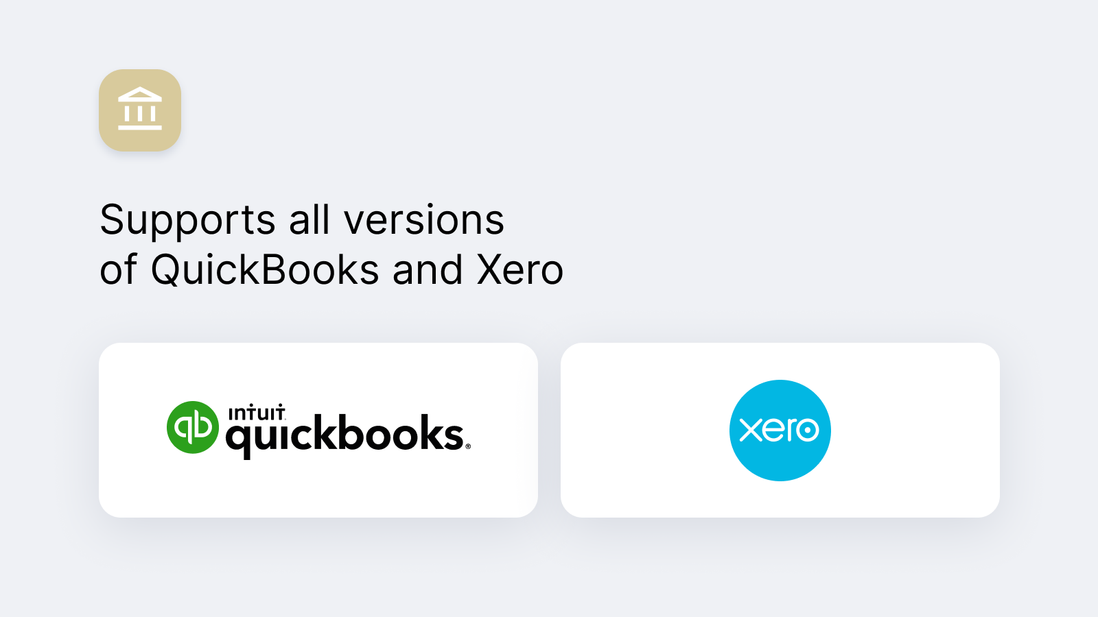 Shopify och QuickBooks Online eller Xero synk